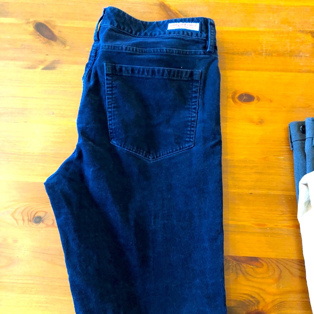 Vineyard Vines corduroy five pocket pants in Nautical Navy 34 W 30 inseam